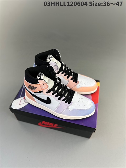 women air jordan 1 shoes H 2023-10-26-298